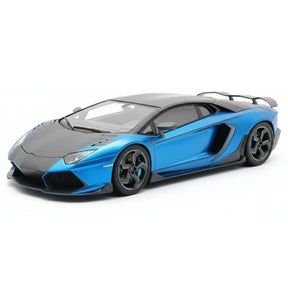 [Mansory] 1:18 Lamborghini 2012 Aventador LP700-4 Carbonado bleu voiture miniature Resin