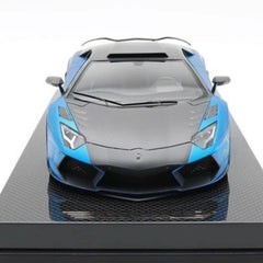 [Mansory] 1:18 Lamborghini 2012 Aventador LP700-4 Carbonado Blue Model Car Resin