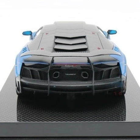 [Mansory] 1:18 Lamborghini 2012 Aventador LP700-4 Carbonado bleu voiture miniature Resin