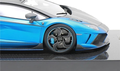 [Mansory] 1:18 Lamborghini 2012 Aventador LP700-4 Carbonado bleu voiture miniature Resin