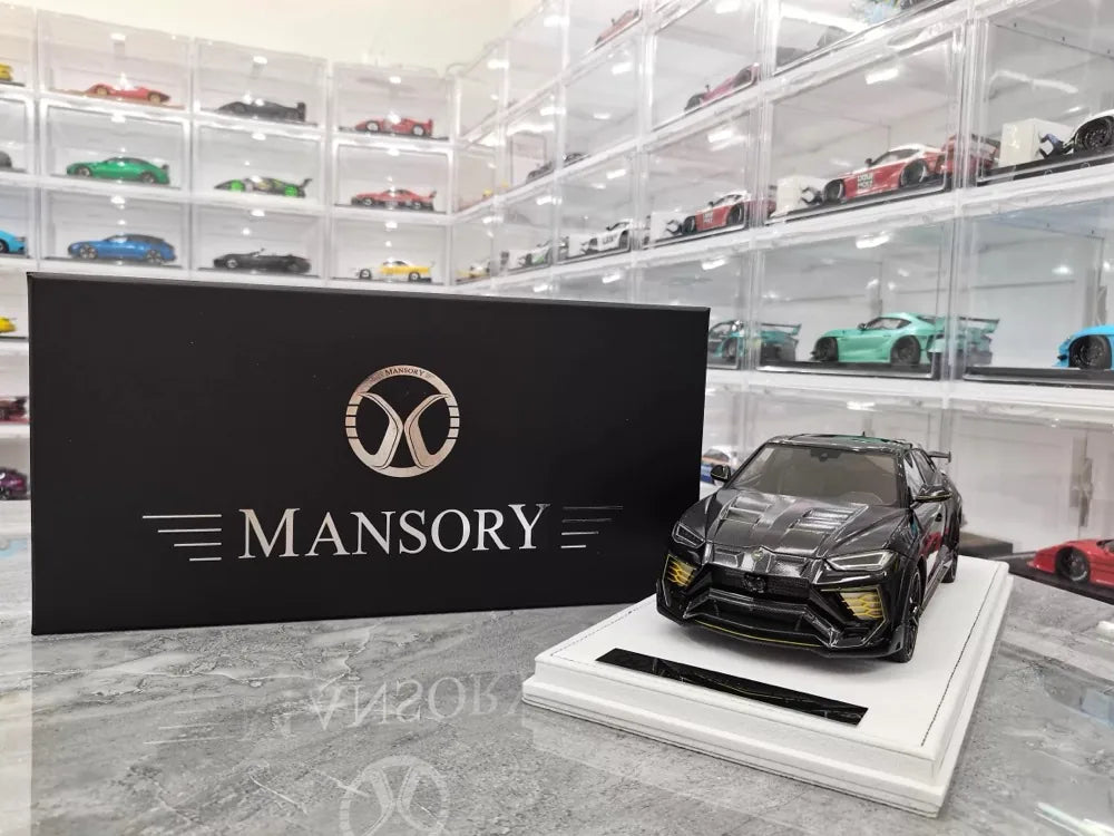 [Mansory] 1:18 Lamborghini 2018 Urus Venatus nero modellino di auto resina