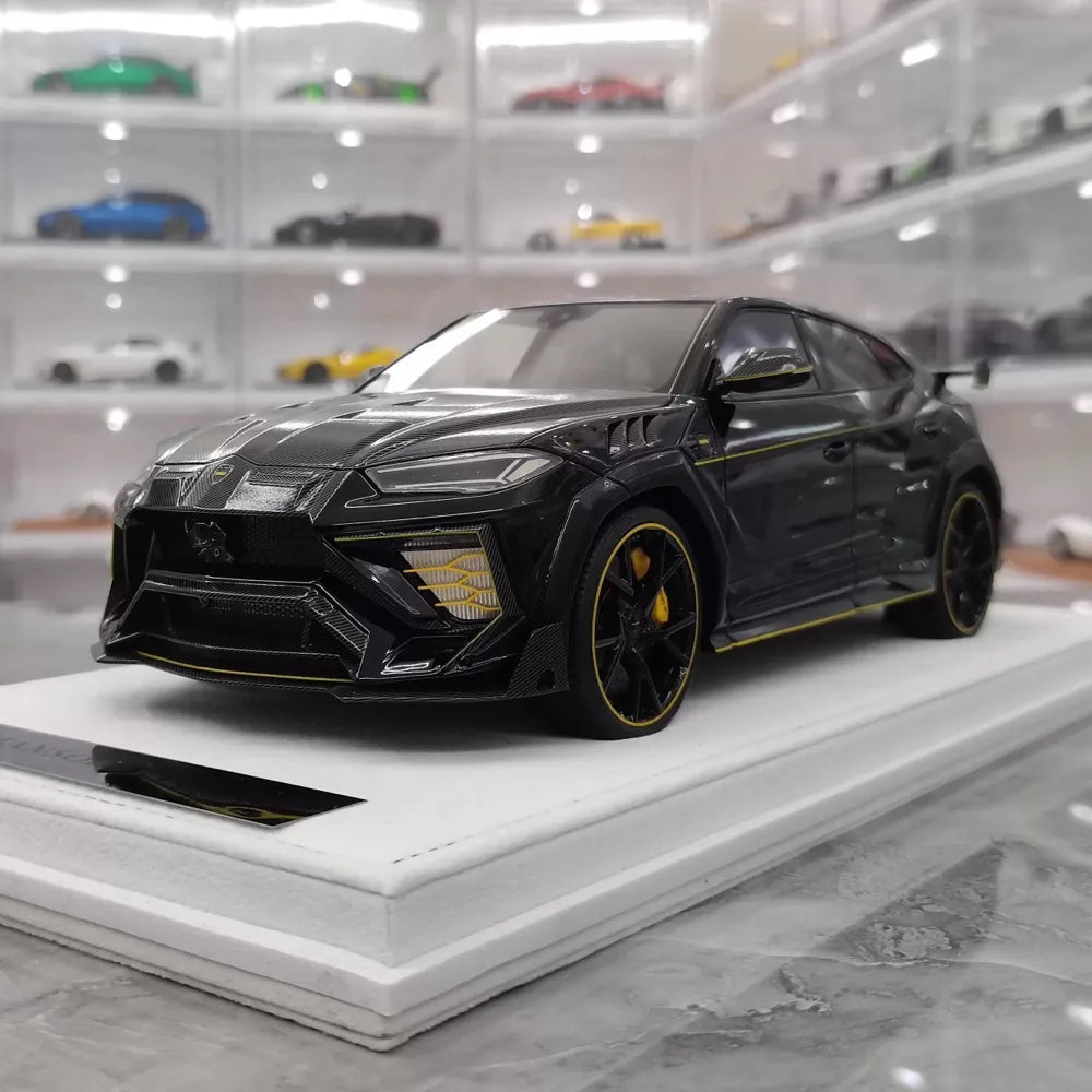 [Mansory] 1:18 Lamborghini 2018 Urus Venatus nero modellino di auto resina