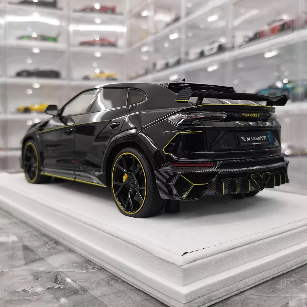 [Mansory] 1:18 Lamborghini 2018 Urus Venatus nero modellino di auto resina