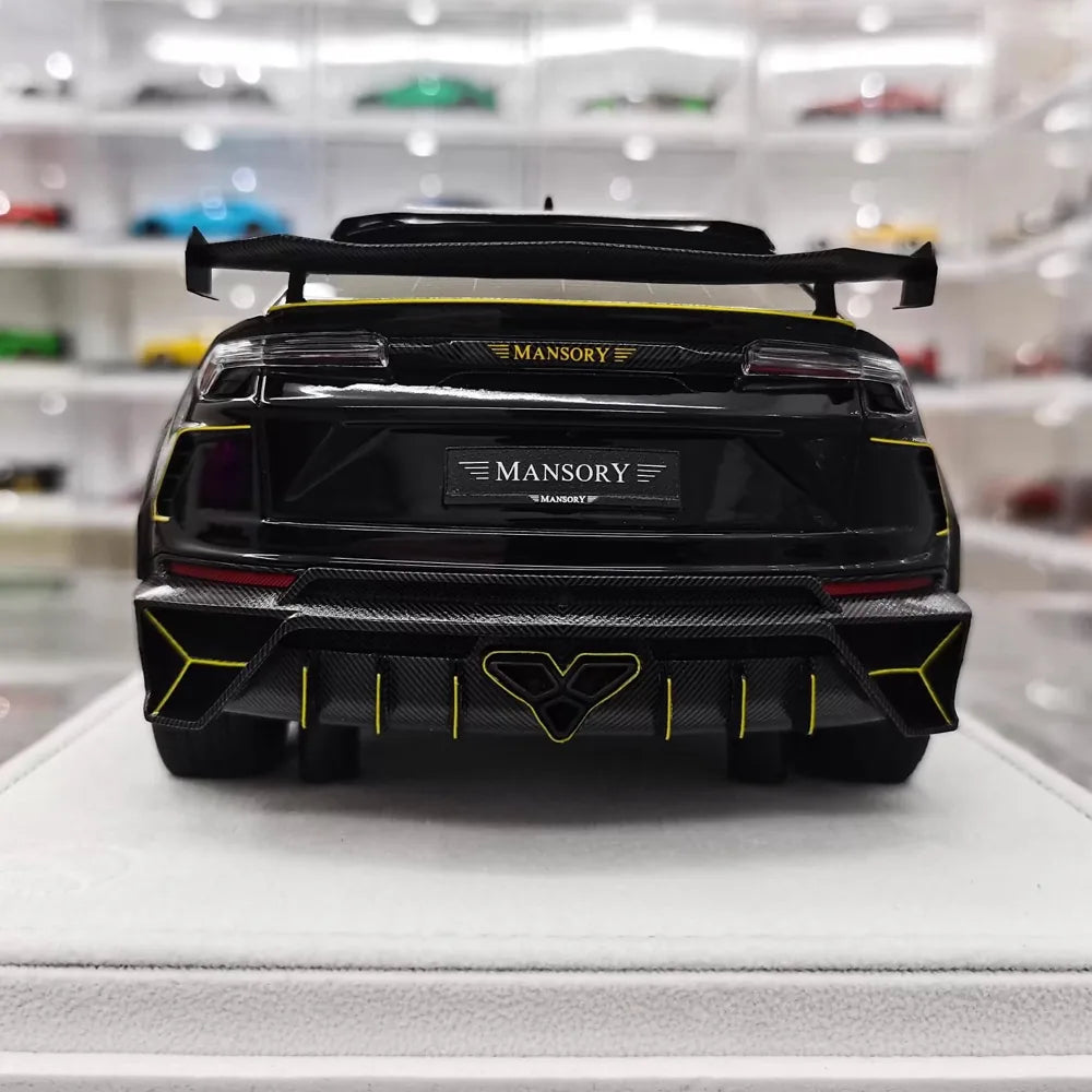 [Mansory] 1:18 Lamborghini 2018 Urus Venatus nero modellino di auto resina