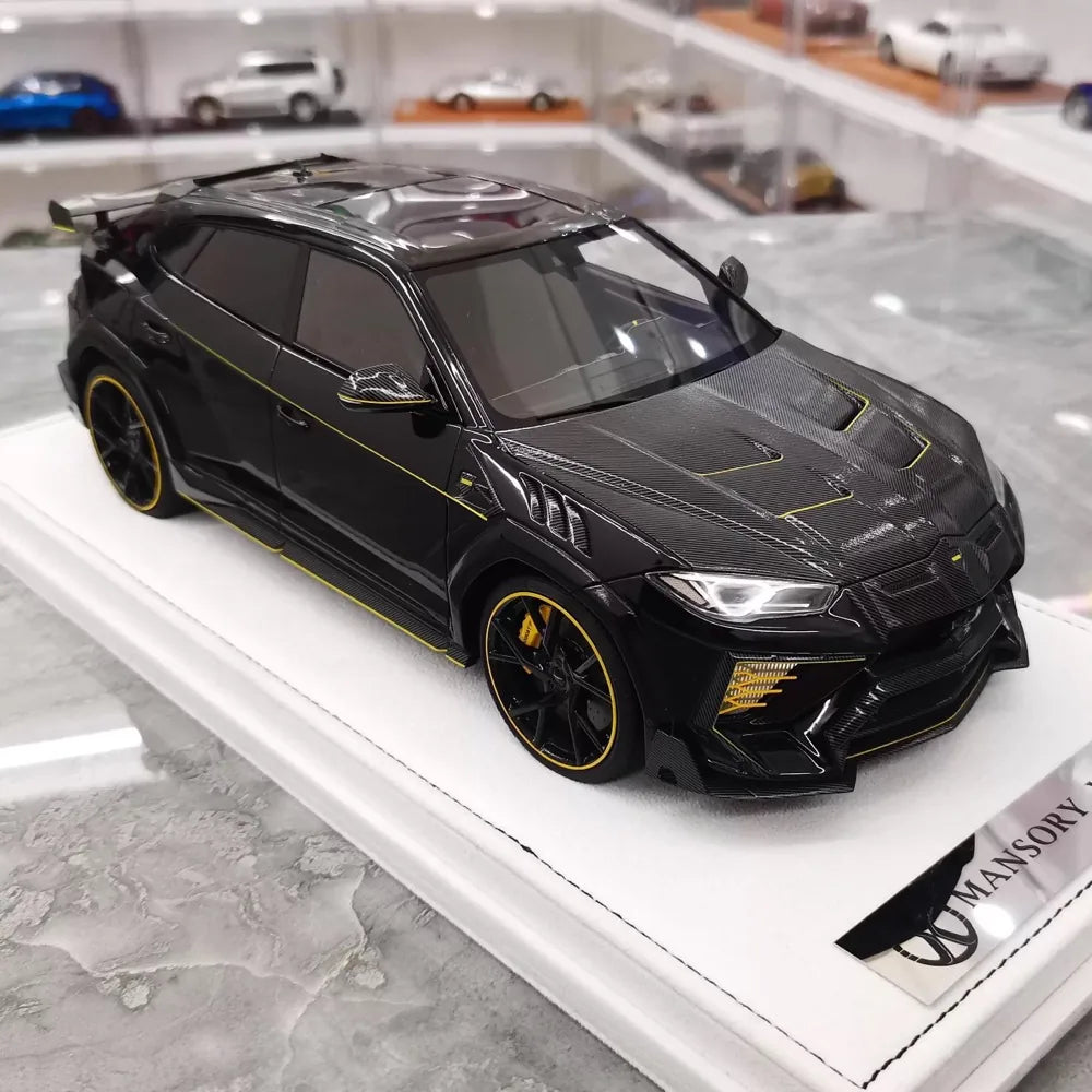 [Mansory] 1:18 Lamborghini 2018 Urus Venatus nero modellino di auto resina