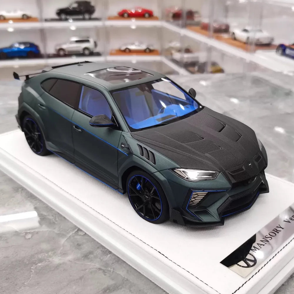 [Mansory] 1:18 Lamborghini 2018 Urus Venatus Green Model Car Resin