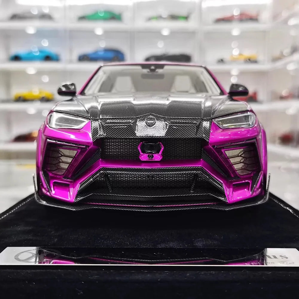 [Mansory] 1:18 Lamborghini 2018 Urus Venatus Purple Model Car Resin