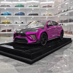 [Mansory] 1:18 Lamborghini 2018 Urus Venatus Purple Model Car Resin