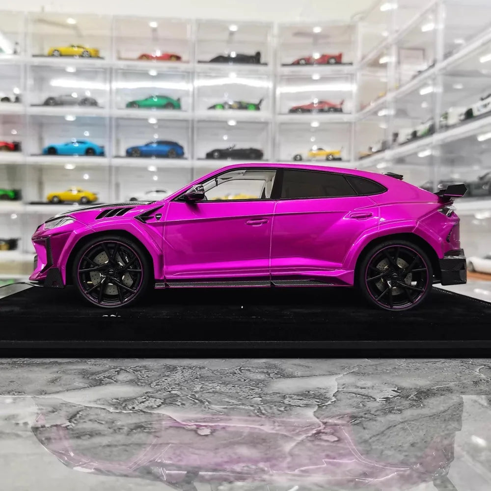 [Mansory] 1:18 Lamborghini 2018 Urus Venatus Purple Model Car Resin