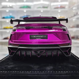 [Mansory] 1:18 Lamborghini 2018 Urus Venatus Purple Model Car Resin