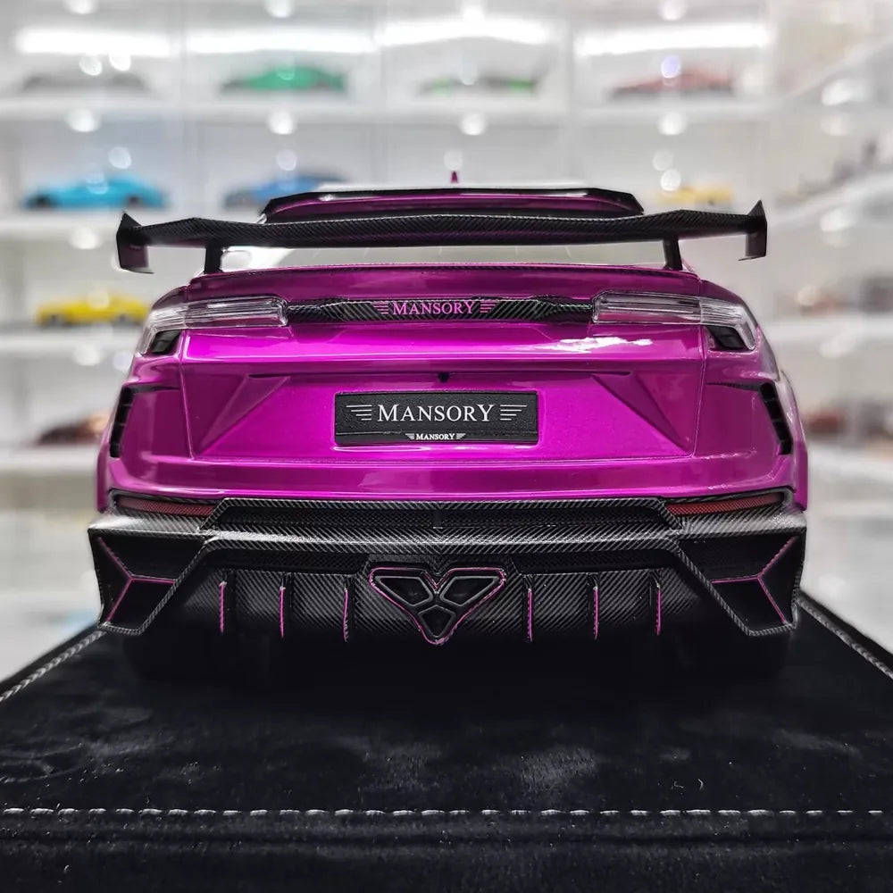 [Mansory] 1:18 Lamborghini 2018 Urus Venatus Purple Model Car Resin