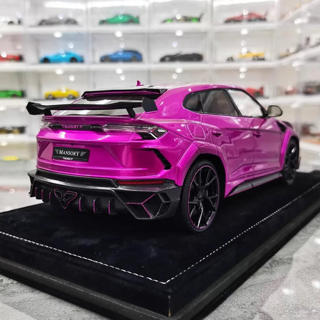 [Mansory] 1:18 Lamborghini 2018 Urus Venatus Purple Model Car Resin