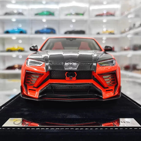[Mansory] 1:18 Lamborghini 2018 Urus Venatus Orange Model Car Resin