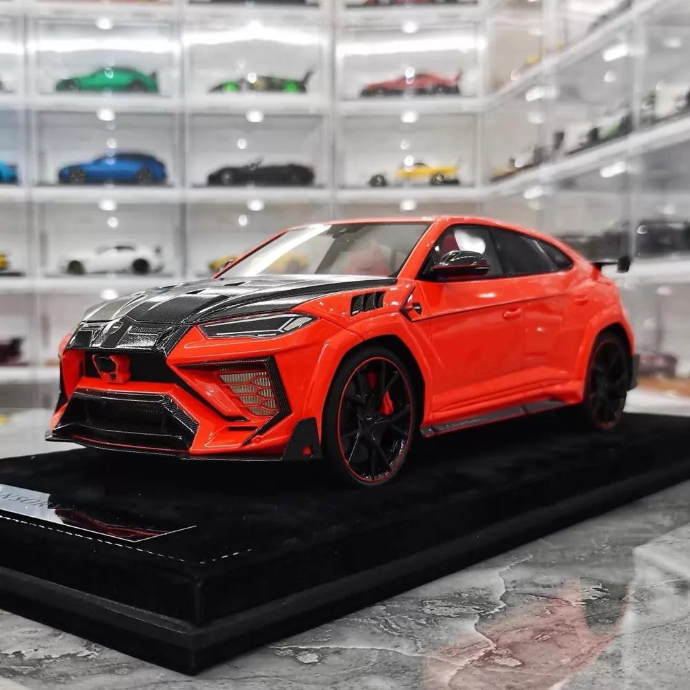[Mansory] 1:18 Lamborghini 2018 Urus Venatus Orange Model Car Resin