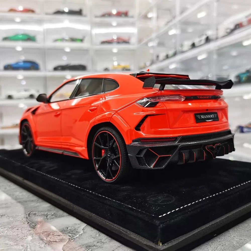 [Mansory] 1:18 Lamborghini 2018 Urus Venatus Orange pienoismalli Hartsi