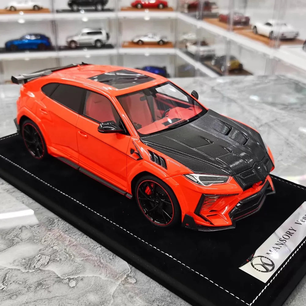 [Mansory] 1:18 Lamborghini 2018 Urus Venatus Orange pienoismalli Hartsi