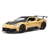 Maserati 2008 GranTurismo goud 1:24 – diecast displaymodel