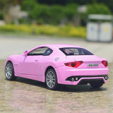 Maserati 2008 GranTurismo rosa 1:32 – pressgjuten visningsmodell
