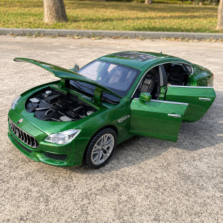 Maserati 2013 كواتروبورتي جرين 1:32 – نموذج عرض مصبوب، مصبوب،