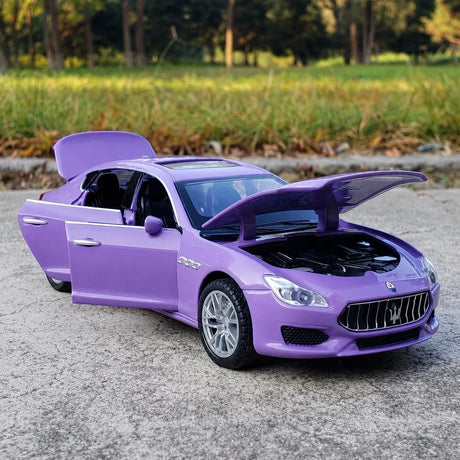 Maserati 2013 كواتروبورتي بنفسجي 1:32 – نموذج عرض مصبوب، مصبوب،