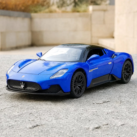 Maserati 2020 MC20 Blauer 1:32 – Druckguss-Display-Modell in Druckguss