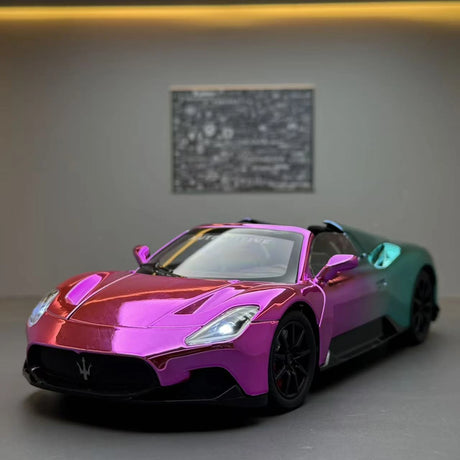 Maserati 2020 MC20 Roze 1:24 – Diecast Display Model Die-Cast