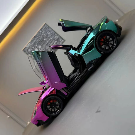 Maserati 2020 MC20 Roze 1:24 – Diecast Display Model Die-Cast