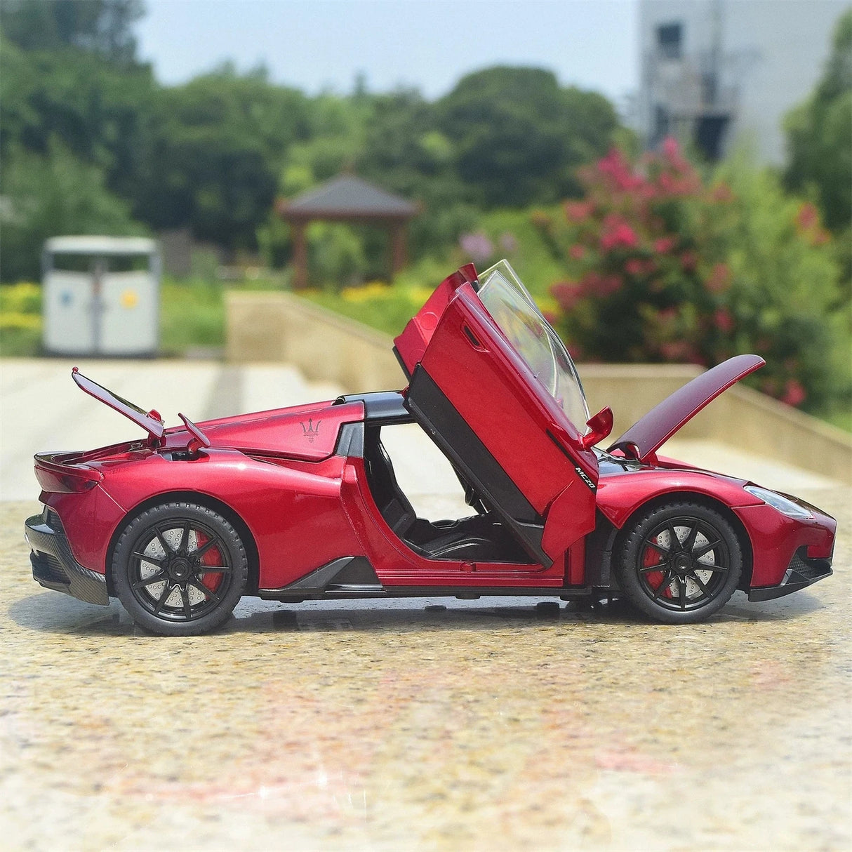 Maserati 2020 MC20 레드 1:24 – 다이캐스트 디스플레이 모델 다이캐스트