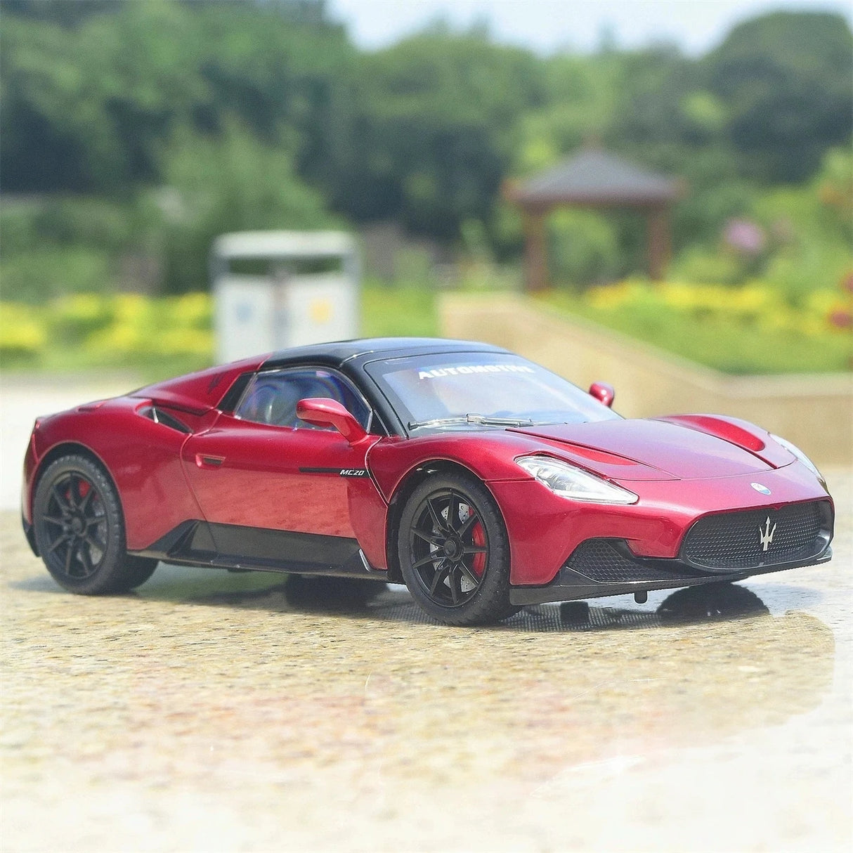 Maserati 2020 MC20 레드 1:24 – 다이캐스트 디스플레이 모델 다이캐스트