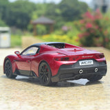 Maserati 2020 MC20 레드 1:24 – 다이캐스트 디스플레이 모델 다이캐스트
