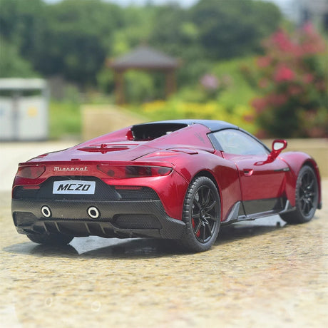 Maserati 2020 MC20 Rode 1:24 – Diecast Display Model Die-Cast