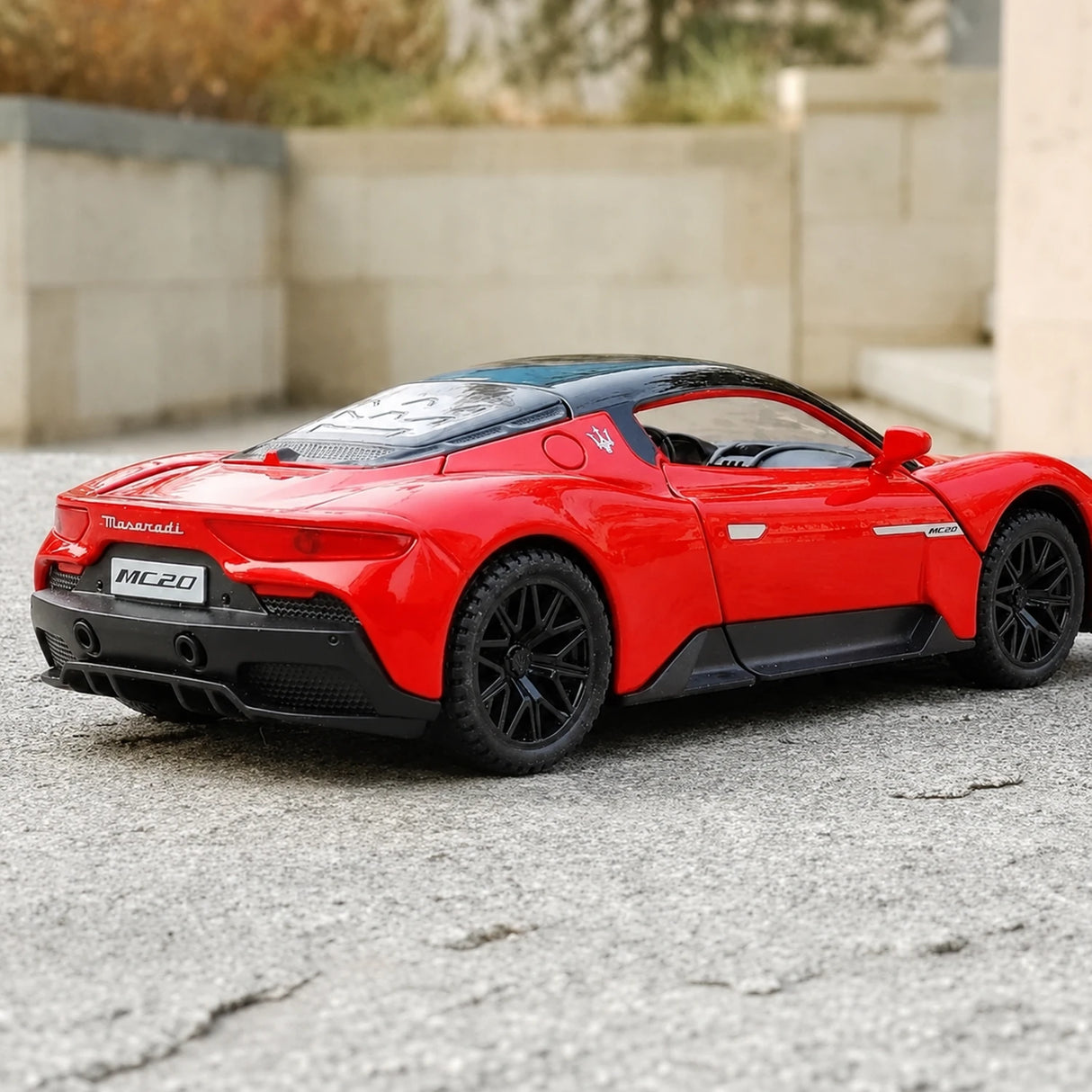 Maserati 2020 MC20 Rote 1:32 – Druckguss-Display-Modell Druckguss