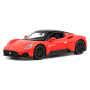 Maserati 2020 MC20 röd 1:32 – modellbil i gjuten metall för visning