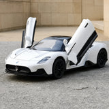 Maserati 2020 MC20 vit 1:32 – pressgjuten visningsmodell