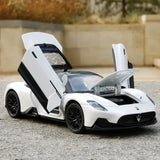 Maserati 2020 MC20 vit 1:32 – pressgjuten visningsmodell