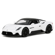 Maserati 2020 MC20 vit 1:32 – modellbil i gjuten metall för visning