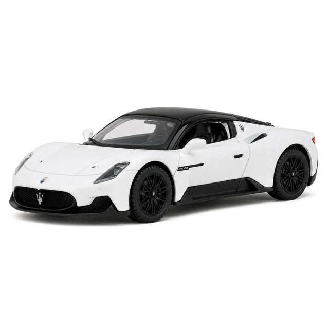 Maserati 2020 MC20 vit 1:32 – pressgjuten visningsmodell