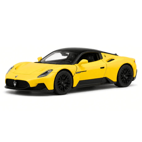 Maserati 2020 MC20 Gelbe 1:32 – Druckguss-Display-Modell in Druckguss