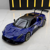 Maserati 2023 GT2 blå 1:32 – pressgjuten visningsmodell