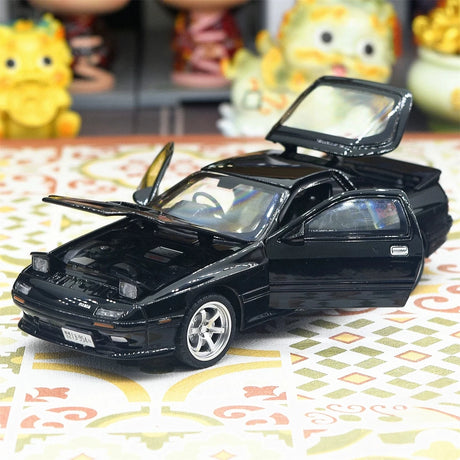 Mazda 1985 RX-7 FC3S svart 1:32 – pressgjuten visningsmodell