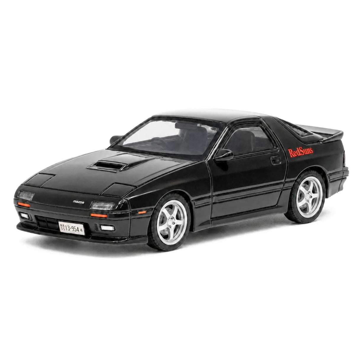 Mazda 1985 RX-7 FC3S svart 1:32 – pressgjuten visningsmodell