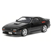 Mazda 1985 RX-7 FC3S svart 1:32 – modellbil i gjuten metall för visning