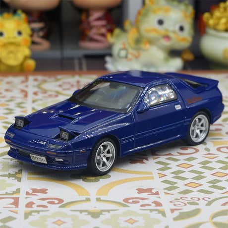 Mazda 1985 RX-7 FC3S blå 1:32 – pressgjuten visningsmodell