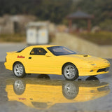 Mazda 1985 RX-7 FC3S Gelber 1:32 – Druckguss-Displaymodell Druckguss