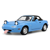 Mazda 1989 MX-5 Miata NA blauw 1:24 – diecast displaymodel