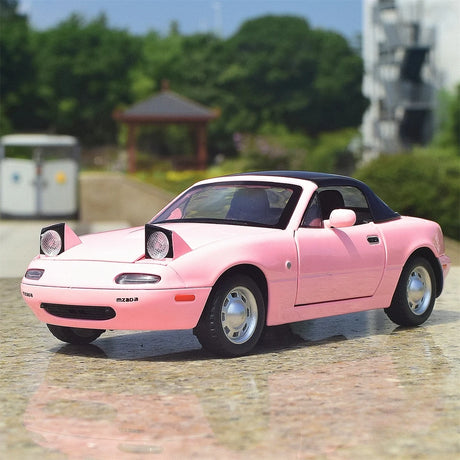Mazda 1989 MX-5 Miata NA Pink 1:24 – Diecast Display Model Die-Cast