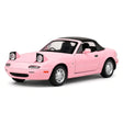 Mazda 1989 MX-5 Miata NA roze 1:24 – diecast displaymodel