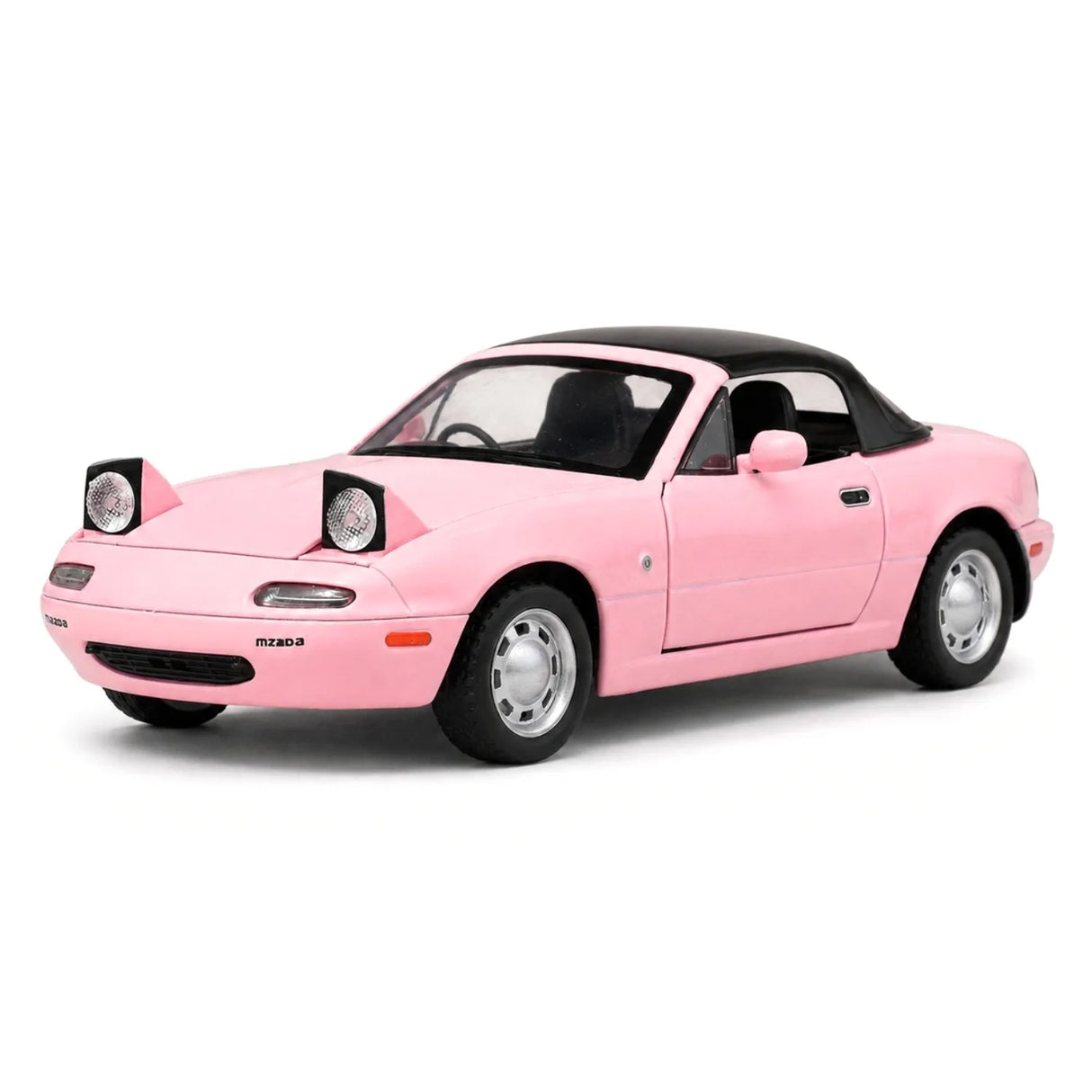 Mazda 1989 MX-5 Miata NA roze 1:24 – diecast displaymodel