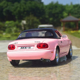 Mazda 1989 MX-5 Miata NA roze 1:24 – diecast displaymodel