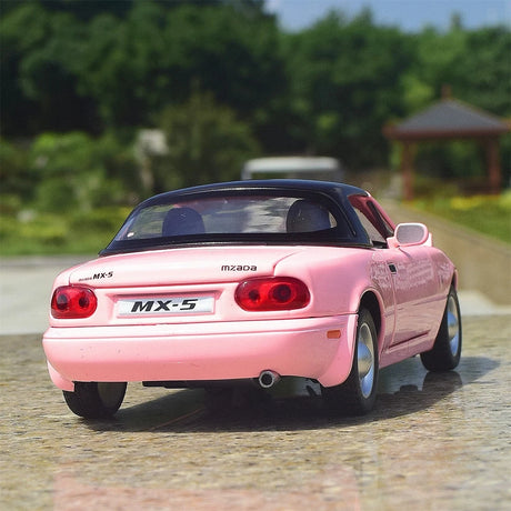 Mazda 1989 MX-5 Miata NA Pink 1:24 – Diecast Display Model Die-Cast